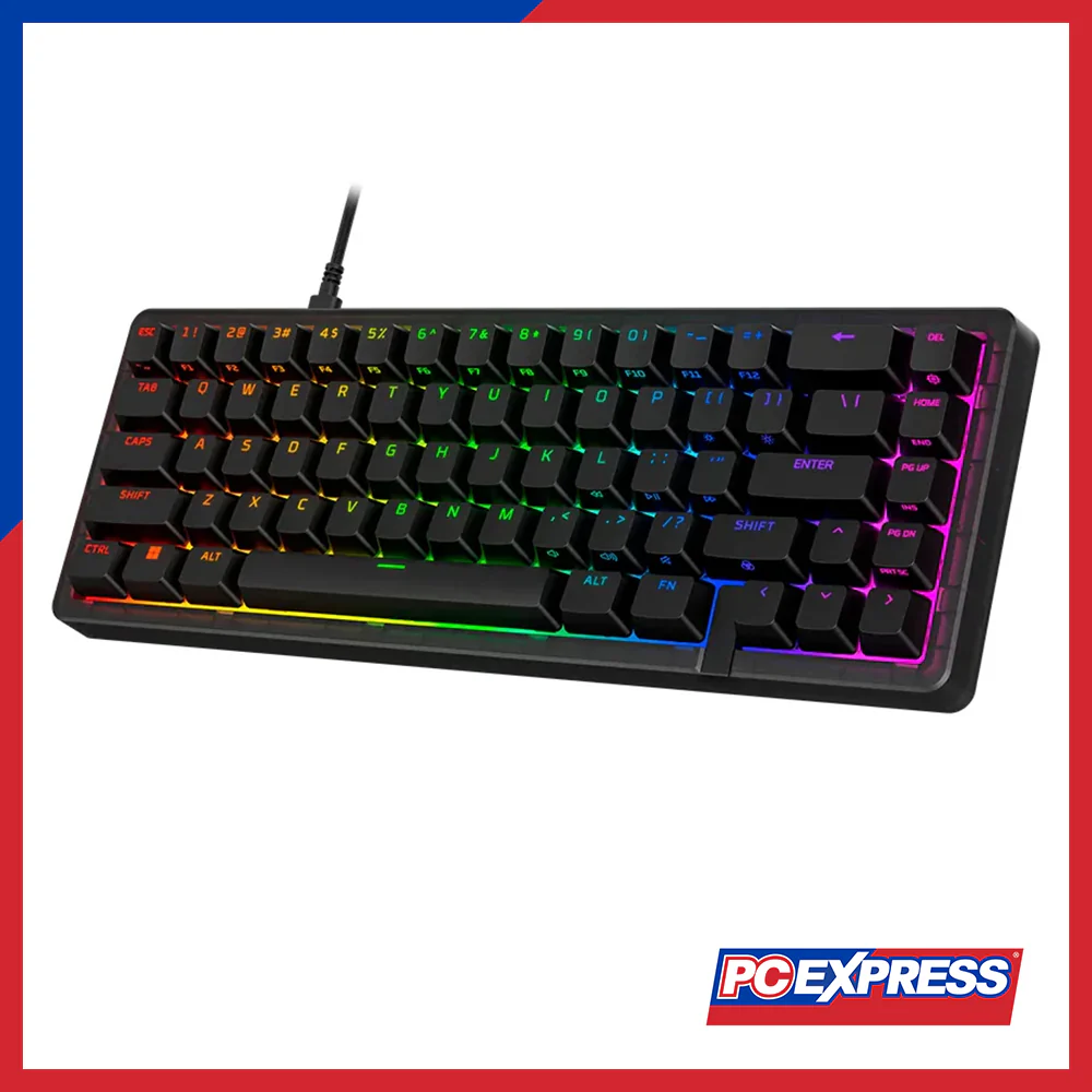 HYPERX Origins 2 65 (B4QS3AA) Red Linear Switch RGB Wired Mechanical Gaming Keyboard - Black - Image 5