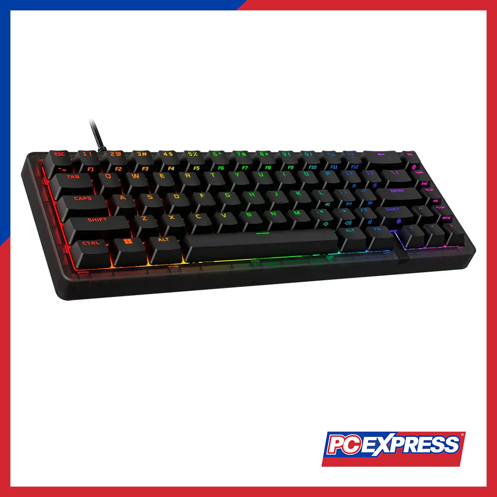 HYPERX Origins 2 65 (B4QS3AA) Red Linear Switch RGB Wired Mechanical Gaming Keyboard - Black - Image 6