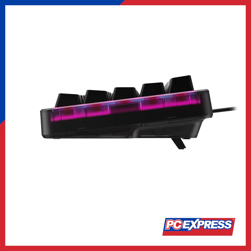 HYPERX Origins 2 65 (B4QS3AA) Red Linear Switch RGB Wired Mechanical Gaming Keyboard - Black - Image 7