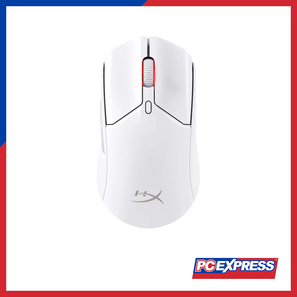 HYPERX Pulsefire Haste 2 (6N0A9AA) Wireless Gaming Mouse - White