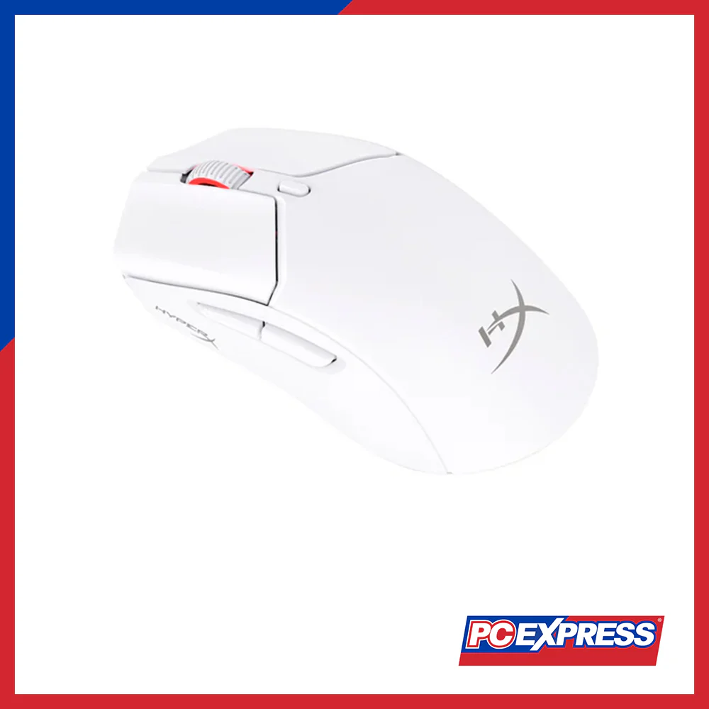 HYPERX Pulsefire Haste 2 (6N0A9AA) Wireless Gaming Mouse - White - Image 2