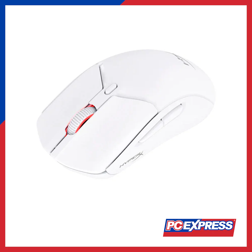 HYPERX Pulsefire Haste 2 (6N0A9AA) Wireless Gaming Mouse - White - Image 3