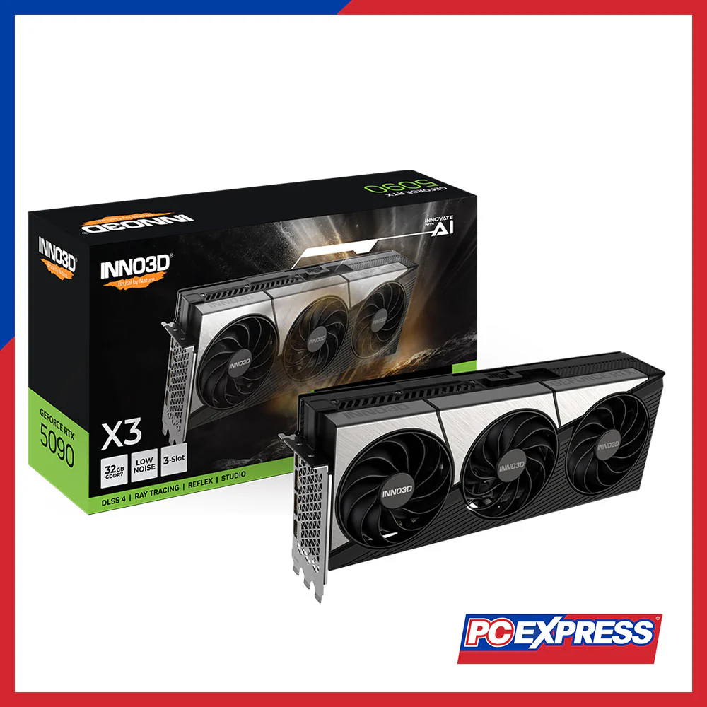 INNO3D GeForce RTX™ 5090 X3 32GB GDDR7 512-bit Graphics Card