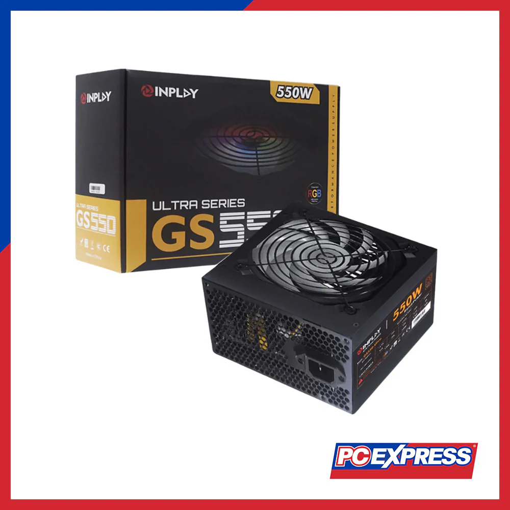 INPLAY GS550 Ultra 80+ Bronze Non-Modular Power Supply - Image 4