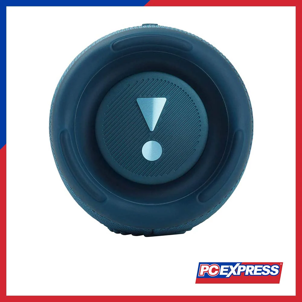 JBL Charge 5 Portable Waterproof Bluetooth Speaker (Blue) - Image 4