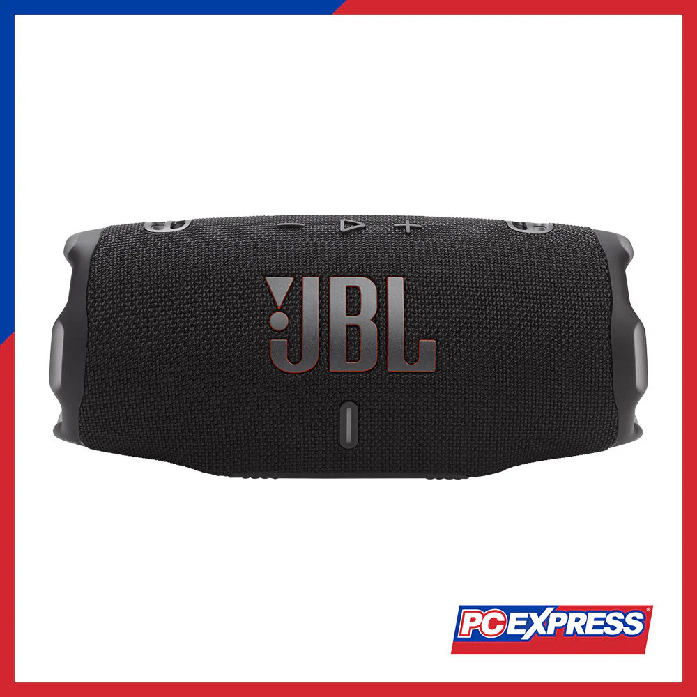 JBL Charge 6 Portable Waterproof and Drop-Proof Bluetooth Speaker - Black