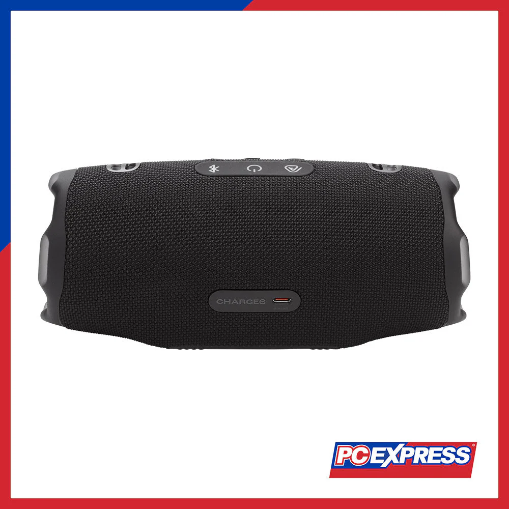 JBL Charge 6 Portable Waterproof and Drop-Proof Bluetooth Speaker - Black - Image 2