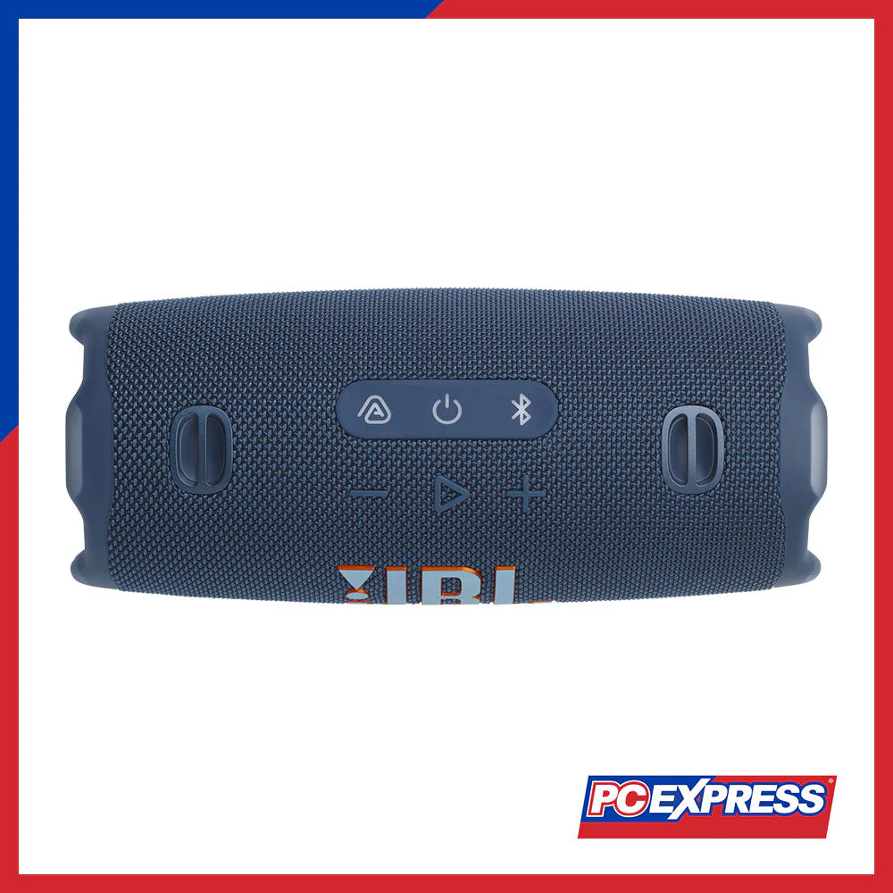 JBL Charge 6 Portable Waterproof and Drop-Proof Bluetooth Speaker - Blue - Image 4