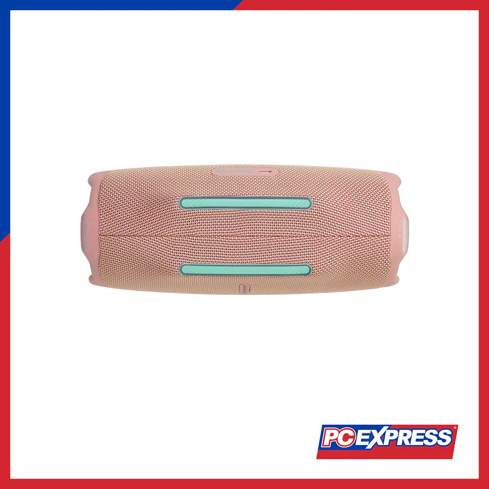 JBL Charge 6 Portable Waterproof and Drop-Proof Bluetooth Speaker - Pink - Image 5