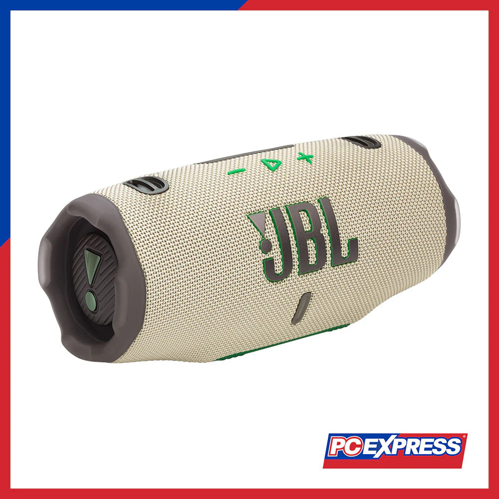 JBL Charge 6 Portable Waterproof and Drop-Proof Bluetooth Speaker - Sand - Image 2