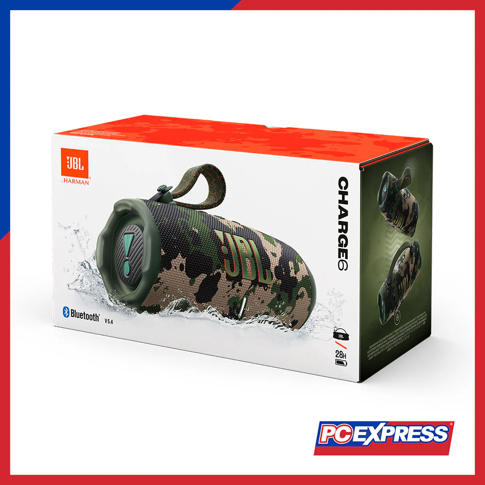 JBL Charge 6 Portable Waterproof and Drop-Proof Bluetooth Speaker - Squad - Image 14