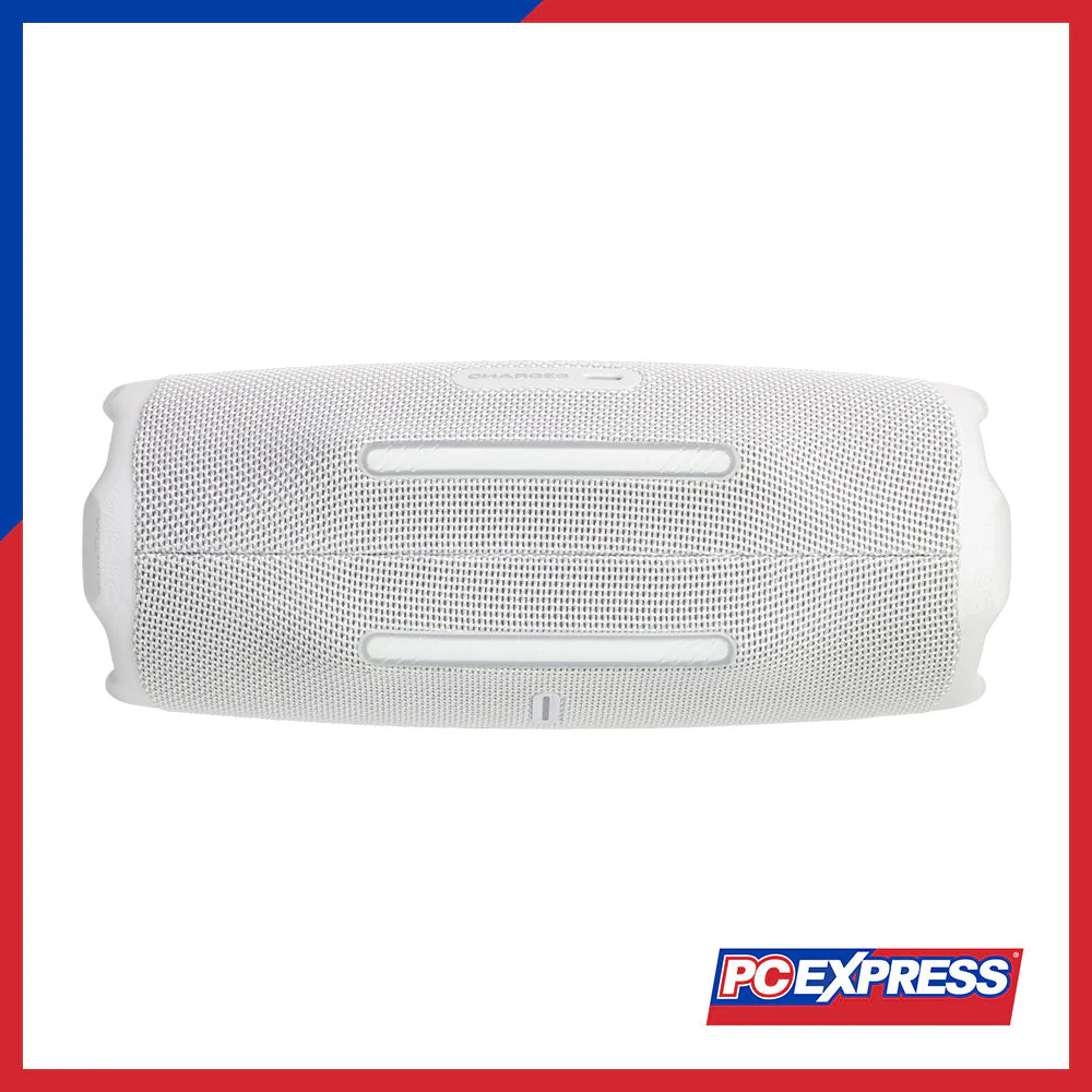 JBL Charge 6 Portable Waterproof and Drop-Proof Bluetooth Speaker - White - Image 3