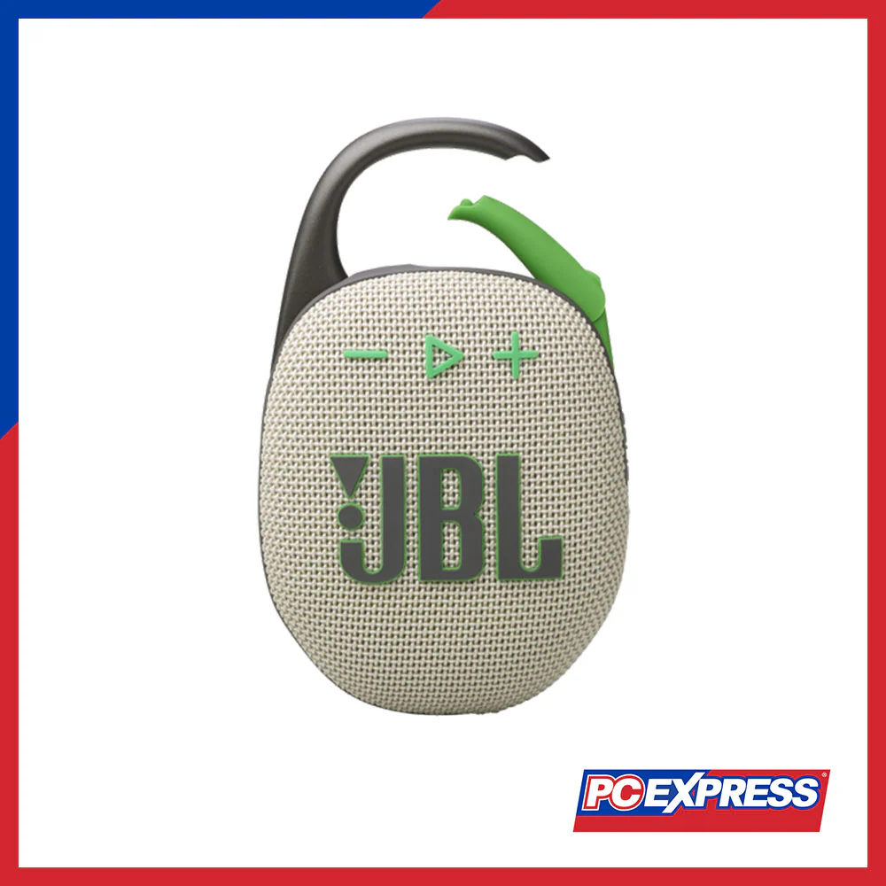 JBL Clip 5 Ultra-Portable Waterproof Bluetooth Speaker (Sand) - Image 8