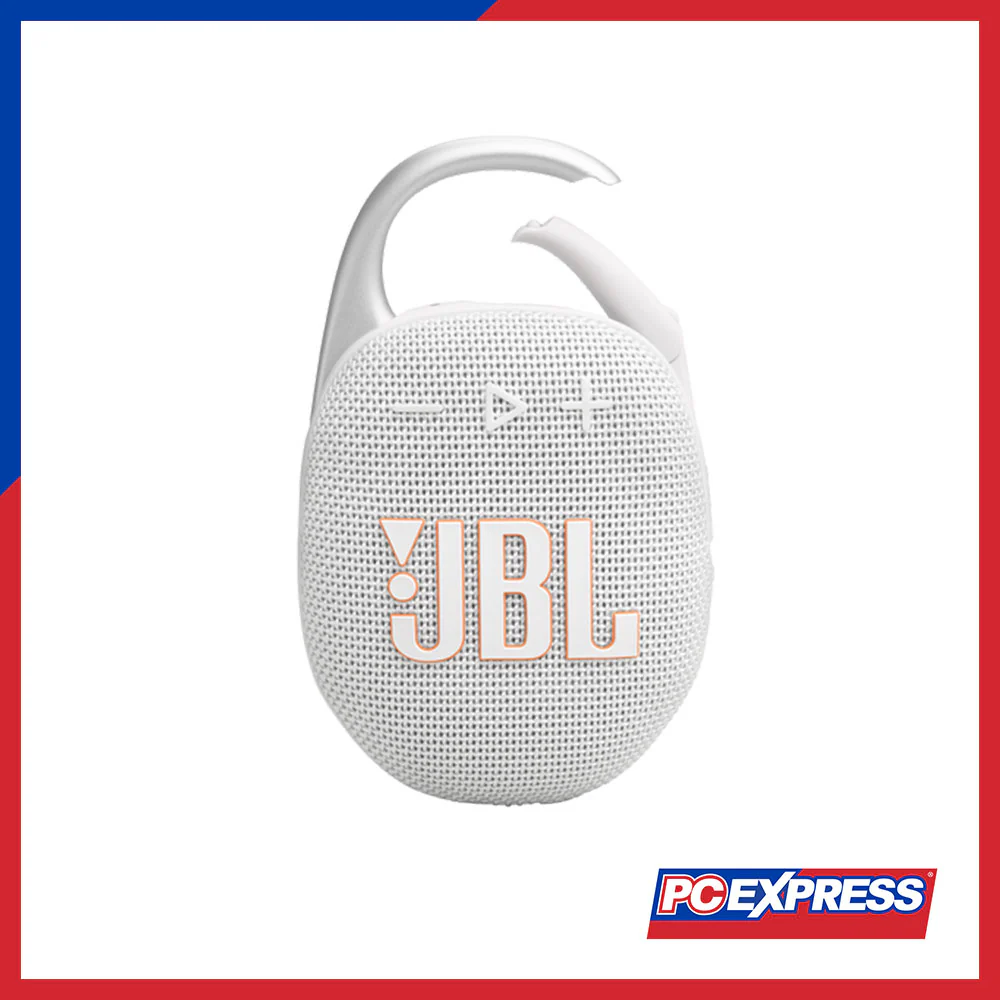 JBL Clip 5 Ultra-Portable Waterproof Bluetooth Speaker (White) - Image 8