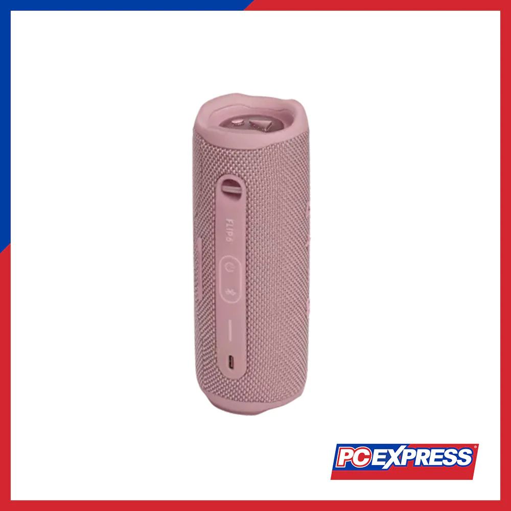 JBL Flip VI Portable Waterproof Bluetooth Speaker (Pink) - Image 3
