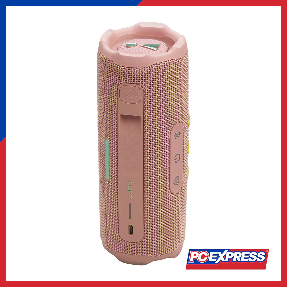 JBL Flip 7 Portable Waterproof and Drop-Proof Bluetooth Speaker - Pink - Image 10