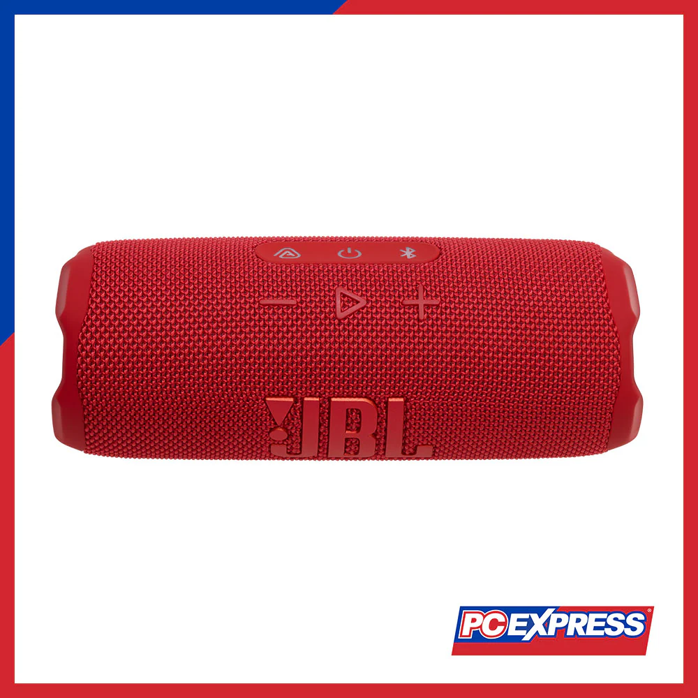JBL Flip 7 Portable Waterproof and Drop-Proof Bluetooth Speaker - Red - Image 12