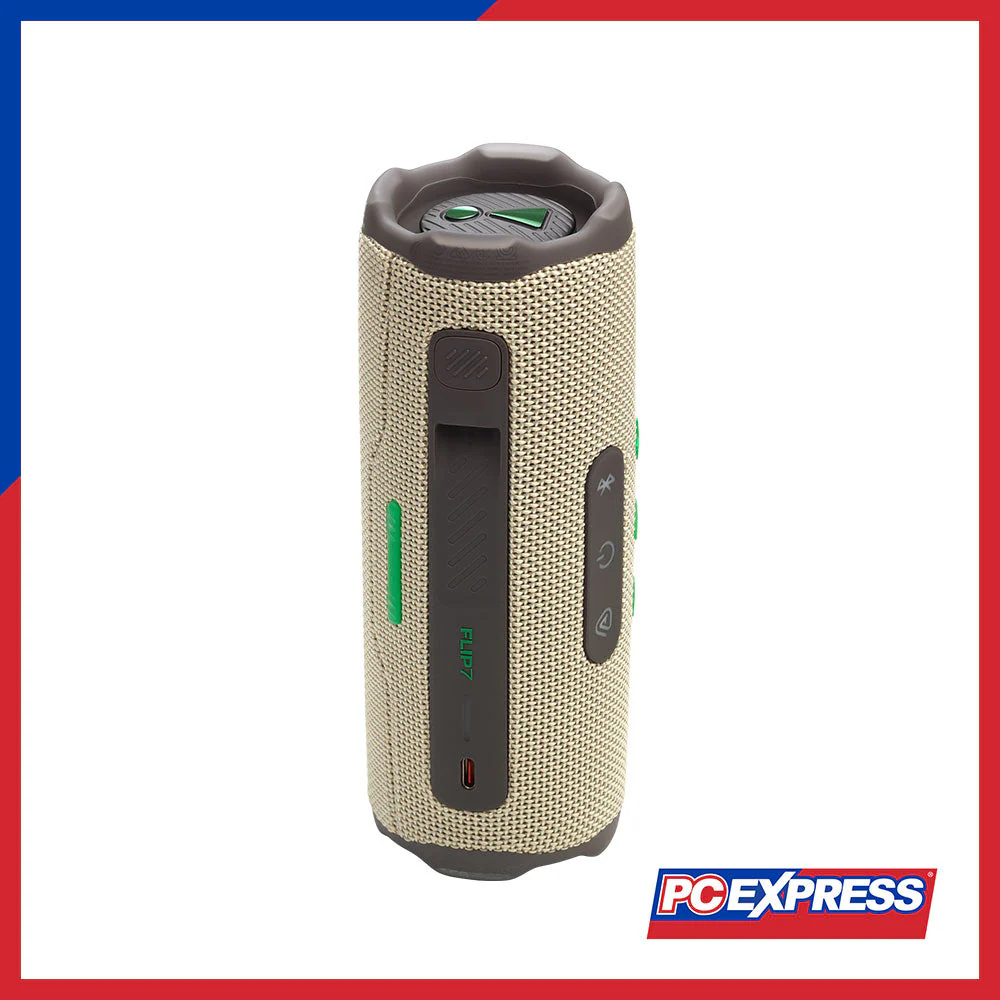 JBL Flip 7 Portable Waterproof and Drop-Proof Bluetooth Speaker - Sand - Image 3