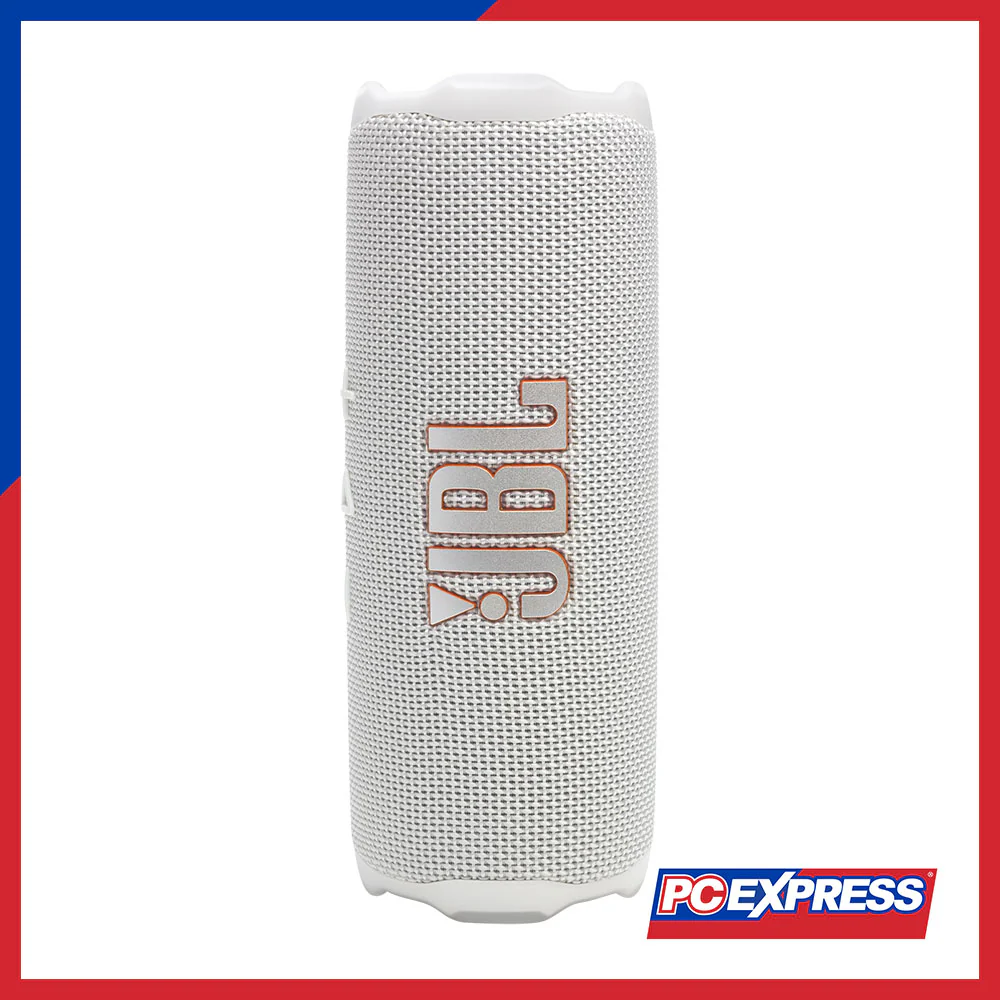 JBL Flip 7 Portable Waterproof and Drop-Proof Bluetooth Speaker - White - Image 6