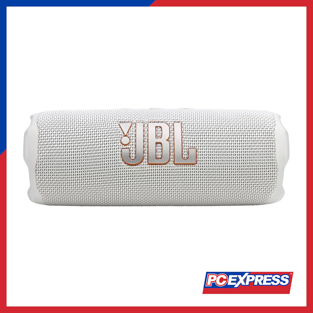 JBL Flip 7 Portable Waterproof and Drop-Proof Bluetooth Speaker - White - Image 7