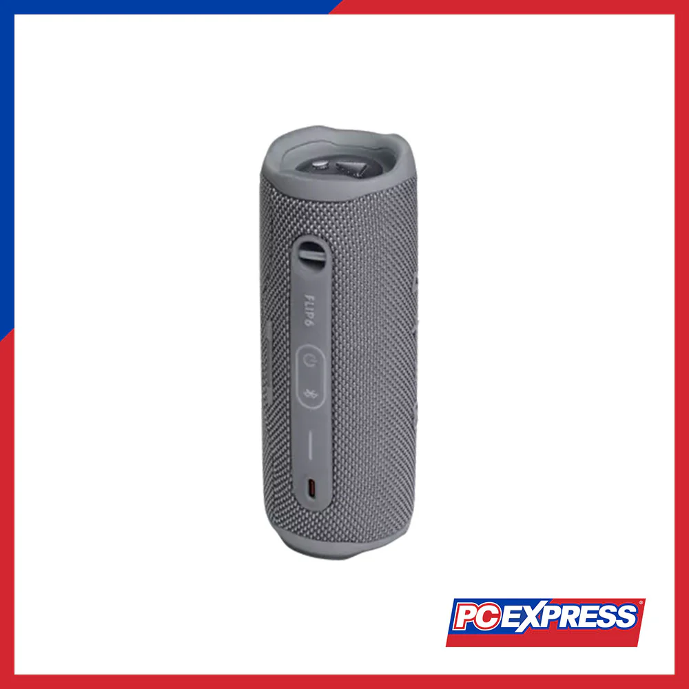 JBL FLIP VI Portable Waterproof Bluetooth Speaker (Grey) - Image 3