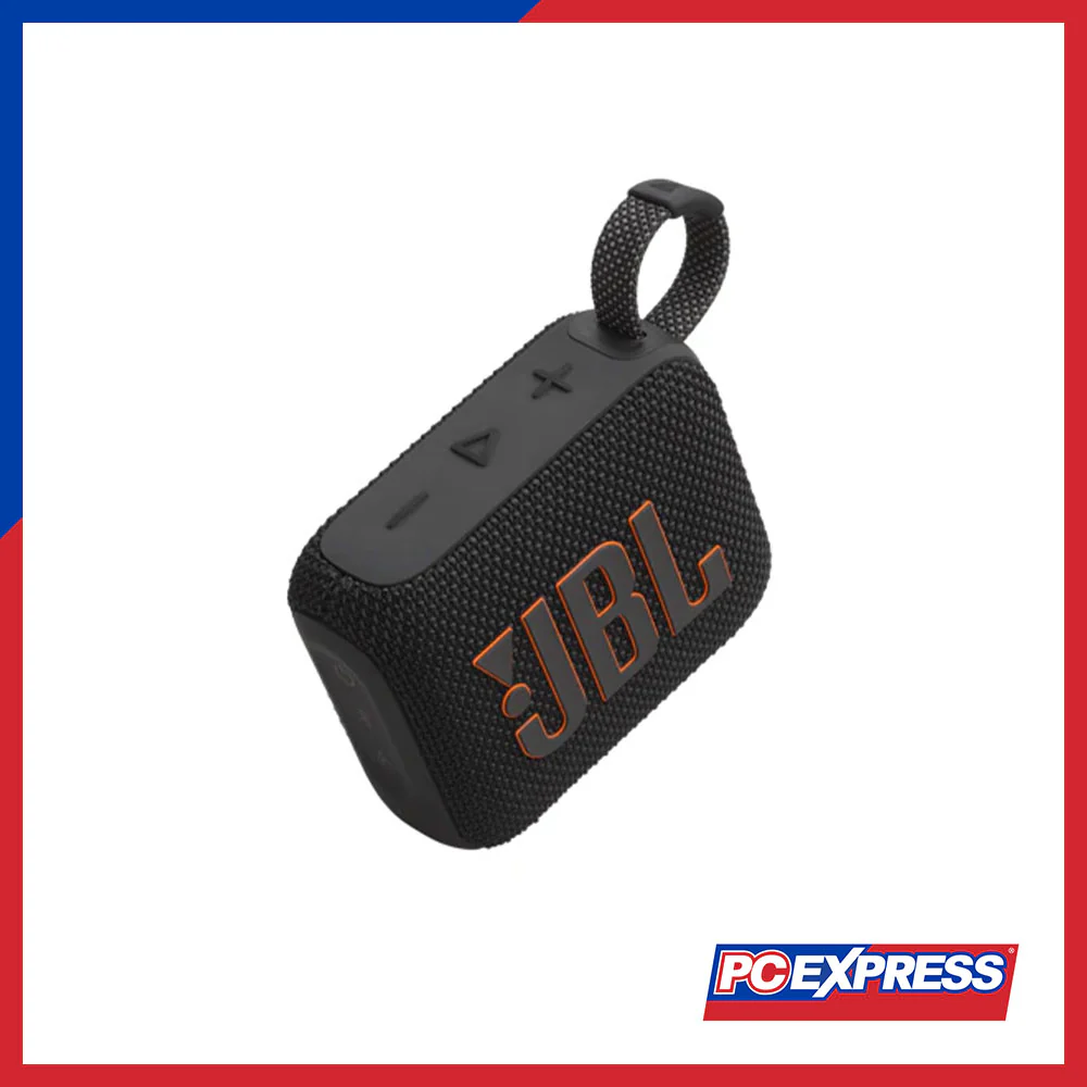 JBL GO 4 Ultra Portable Bluetooth Speaker (Black)