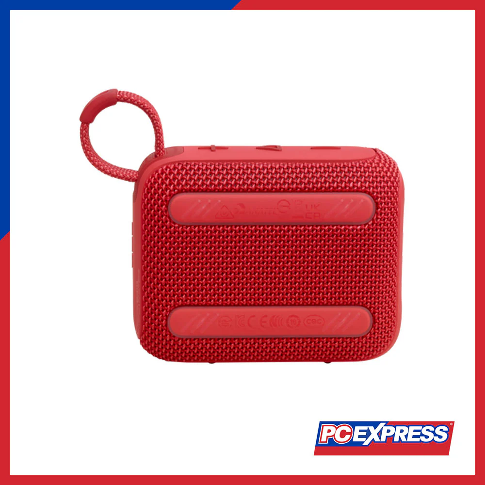 JBL GO 4 Ultra Portable Bluetooth Speaker (Red) - Image 3