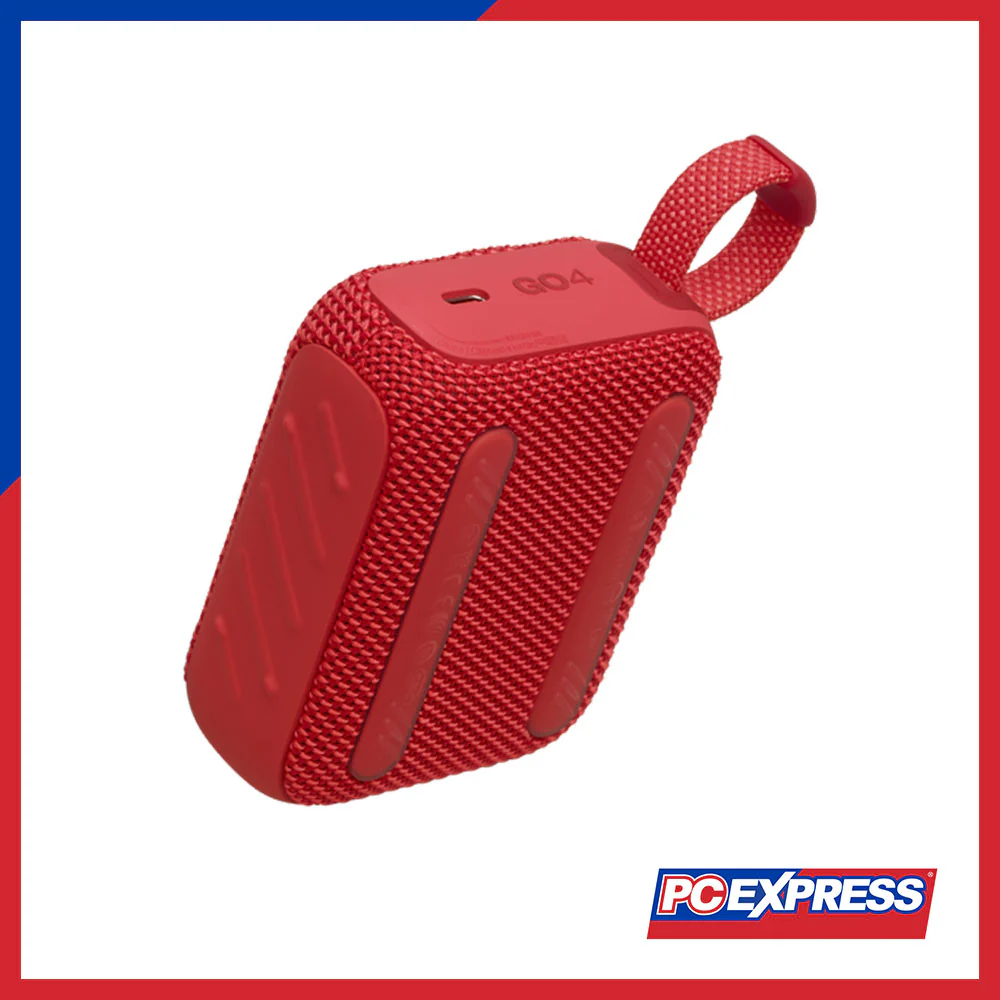 JBL GO 4 Ultra Portable Bluetooth Speaker (Red) - Image 6