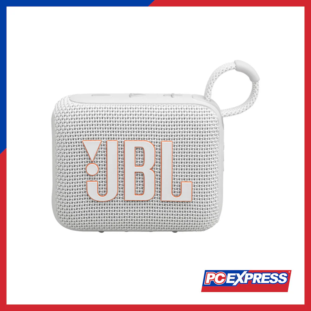 JBL GO 4 Ultra Portable Bluetooth Speaker (White) - Image 2