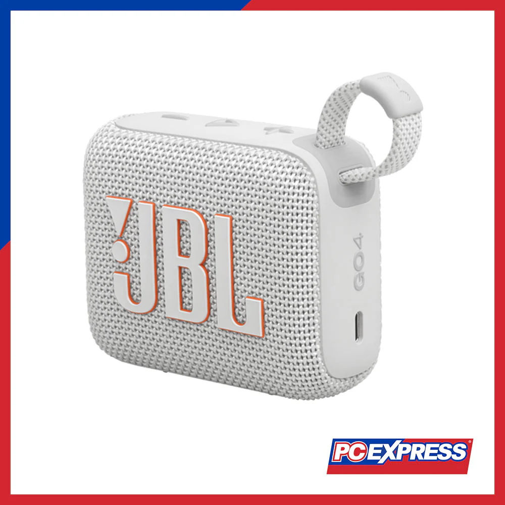 JBL GO 4 Ultra Portable Bluetooth Speaker (White) - Image 6