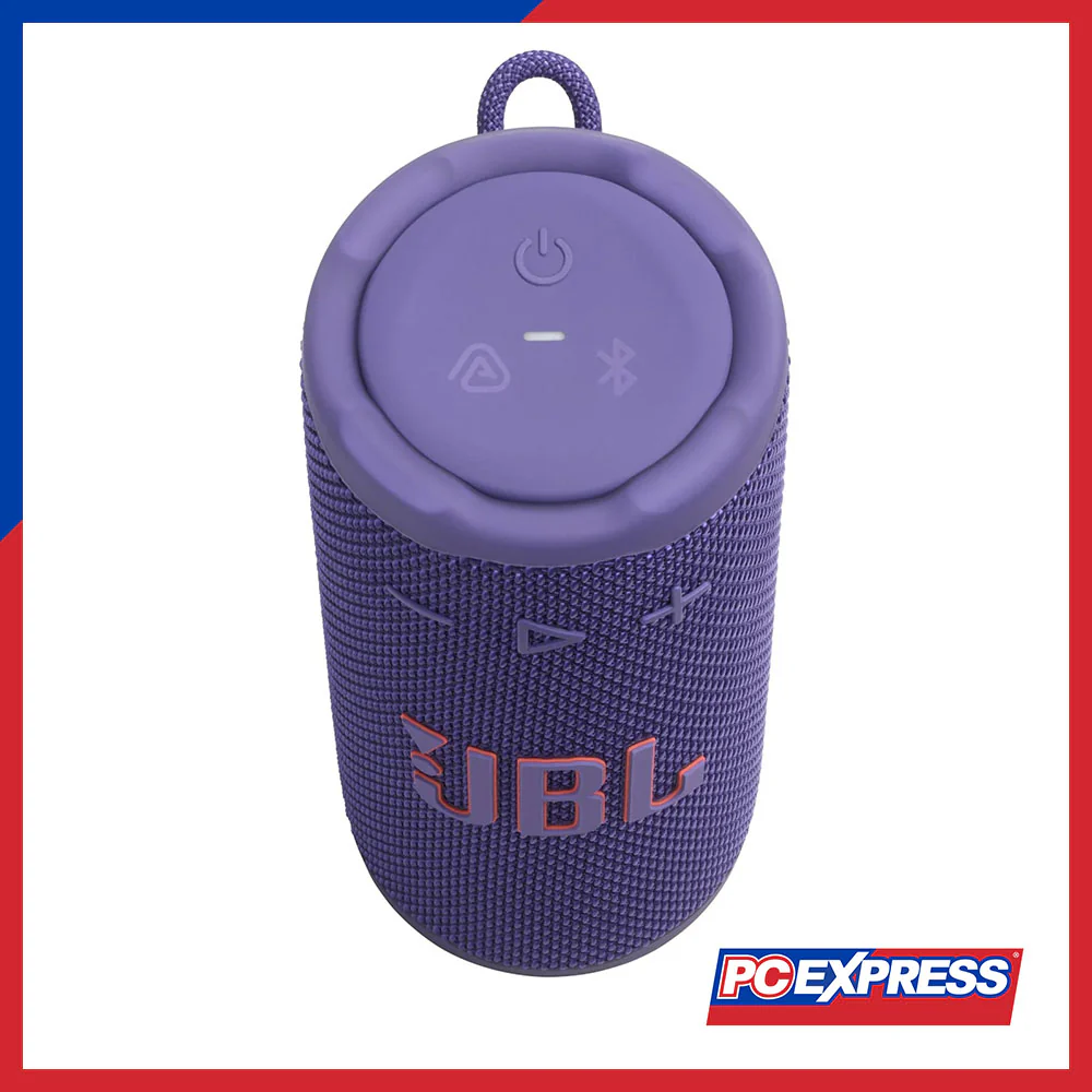 JBL Grip Compact Bluetooth Speaker with Pro Sound & Ambient Light - Purple - Image 2