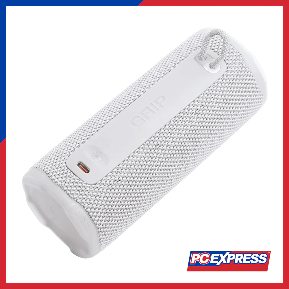 JBL Grip Compact Bluetooth Speaker with Pro Sound & Ambient Light - White - Image 4