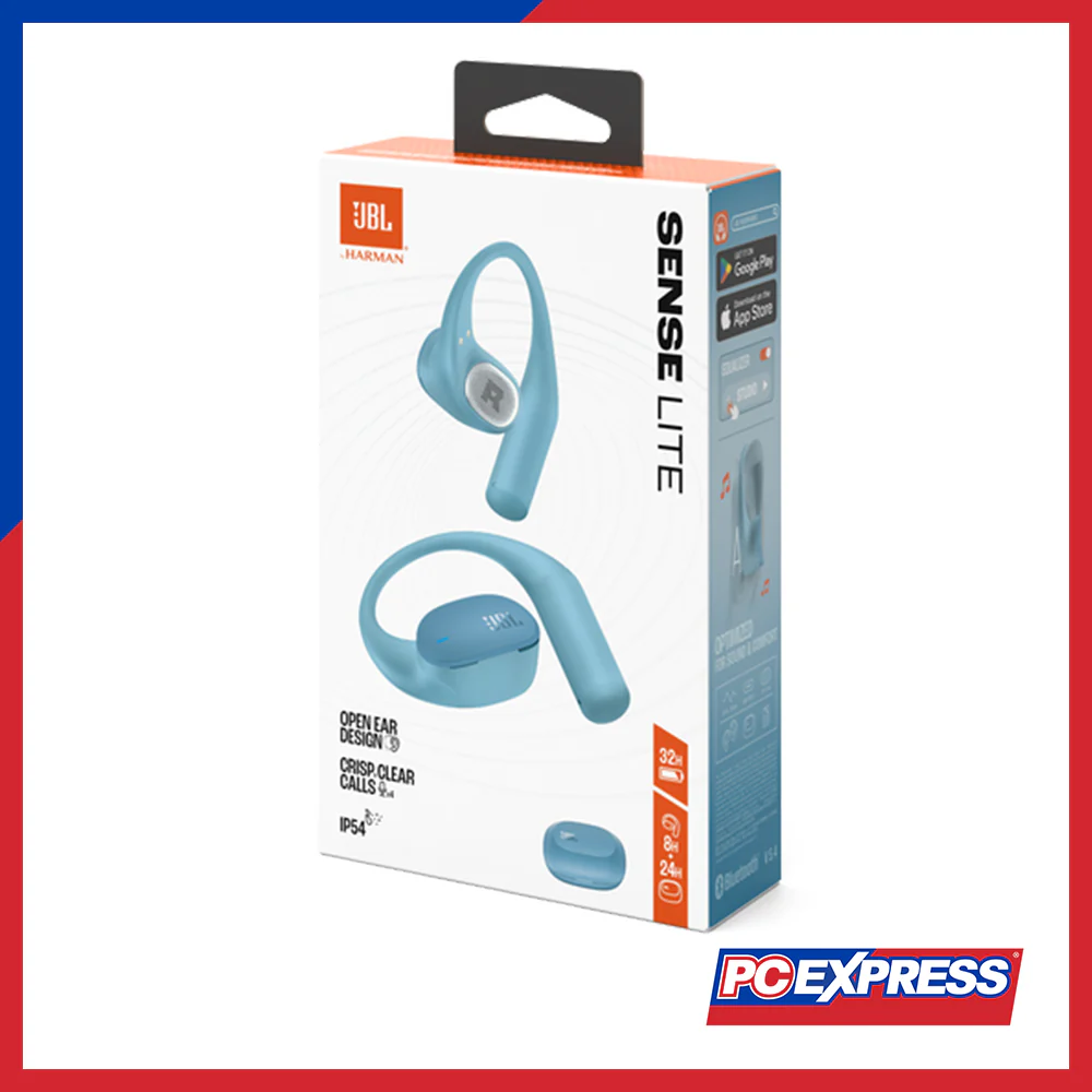 JBL Sense Lite True Wireless Open-Air Headphones - Blue - Image 6