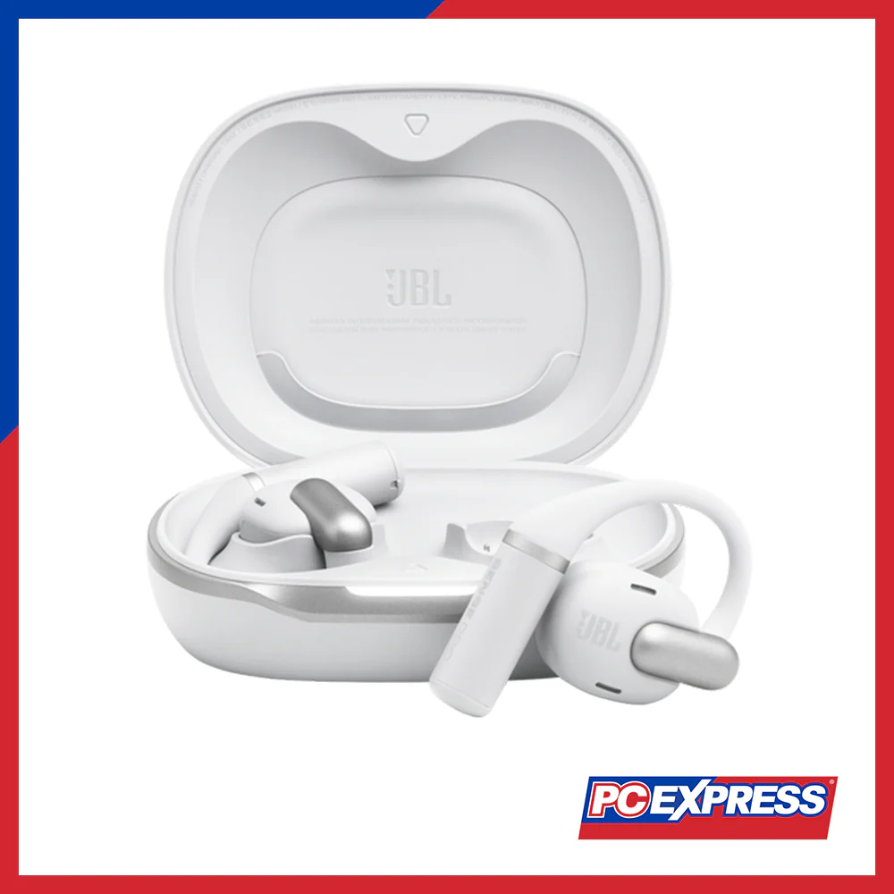 JBL Sense Pro Wireless Open-Ear Headphones - White - Image 2