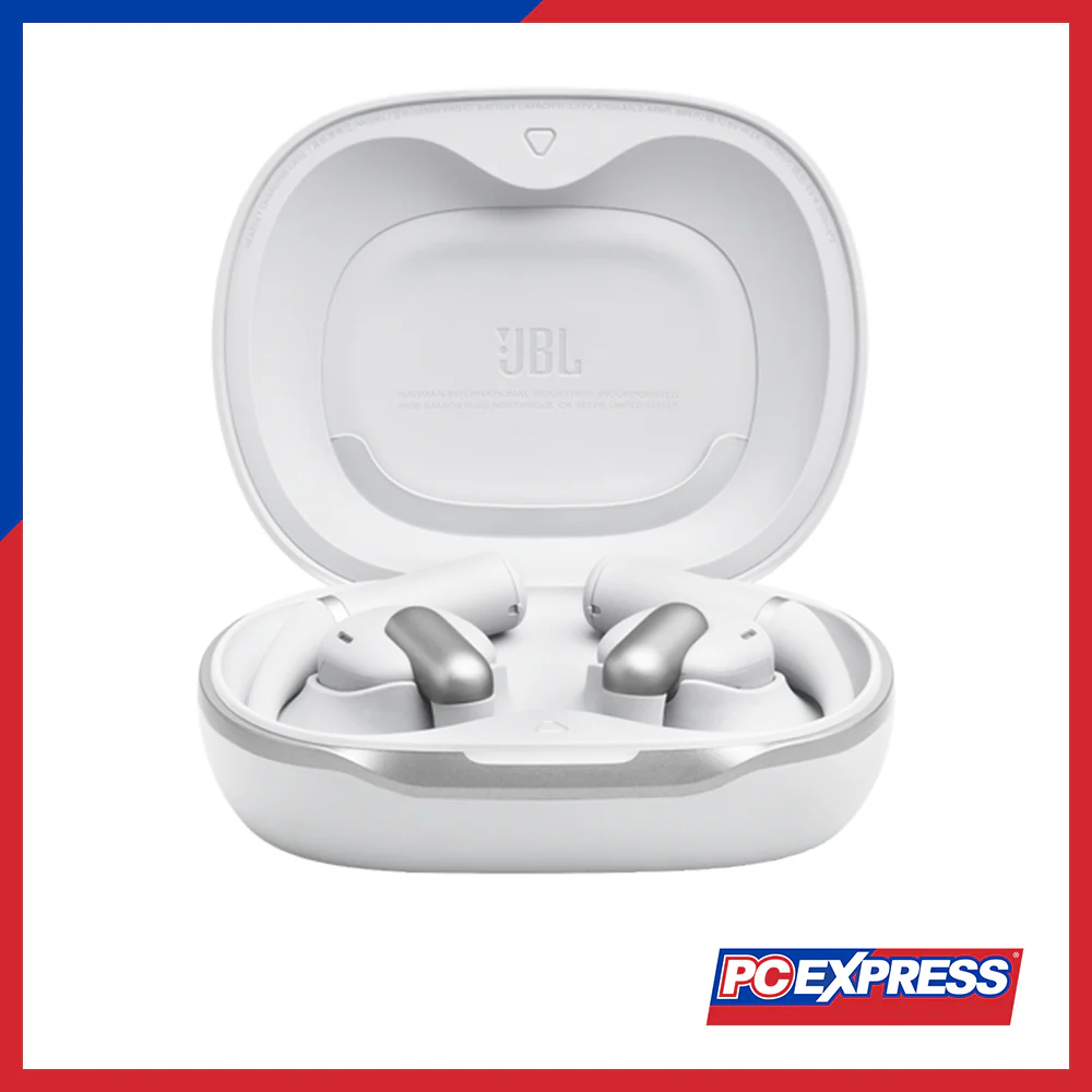 JBL Sense Pro Wireless Open-Ear Headphones - White - Image 4