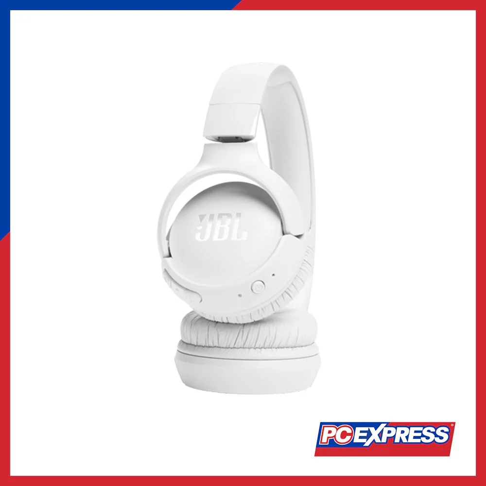 JBL Tune 520BT Wireless on-ear Headphones (White) - Image 5
