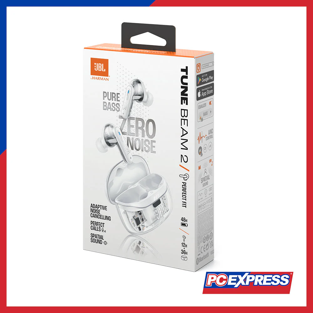 JBL Tune Beam 2 Ghost Edition - White - Image 6