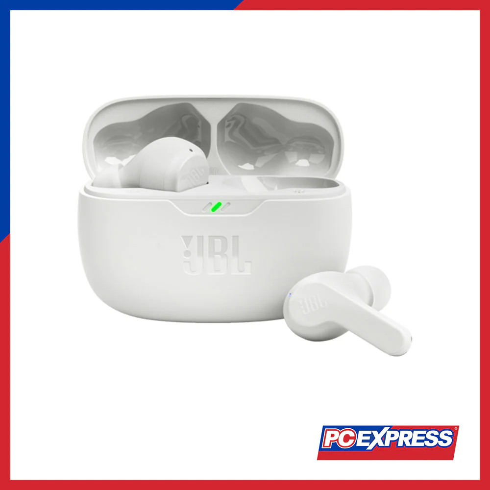 JBL Wave Beam True Wireless Earbuds (White)
