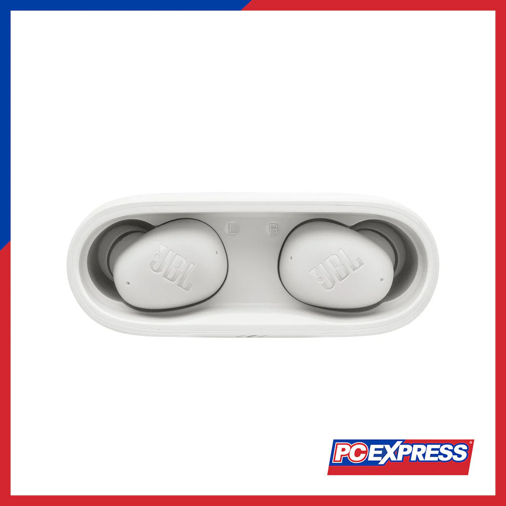 JBL Wave Buds 2 True Wireless Noise Cancelling Earbuds - White - Image 5
