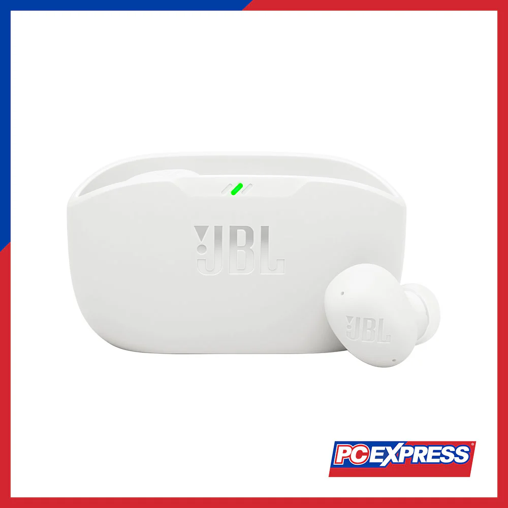 JBL Wave Buds 2 True Wireless Noise Cancelling Earbuds - White - Image 9