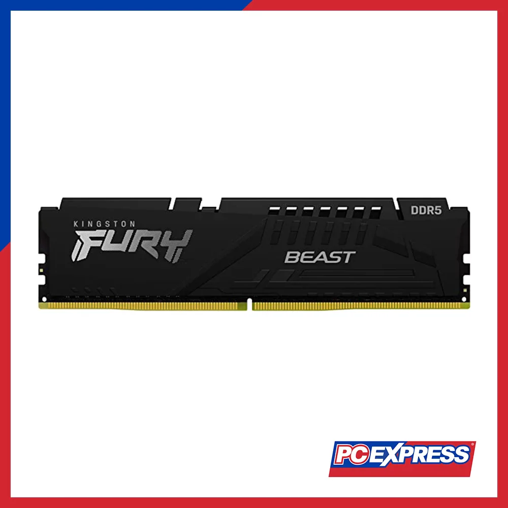KINGSTON 16GB DDR5 5200MHZ FURY BEAST BLK RAM