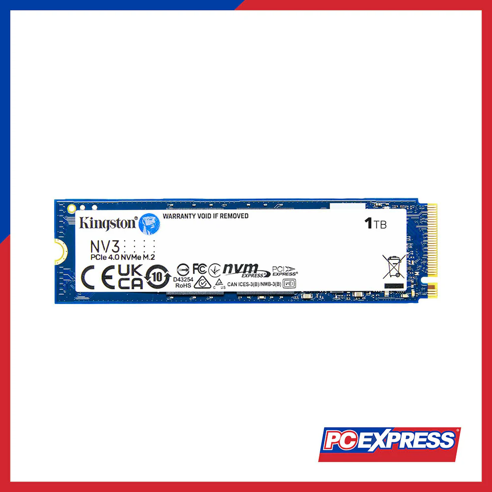 KINGSTON 1TB NV3 M.2 PCIe NVMe Solid State Drive