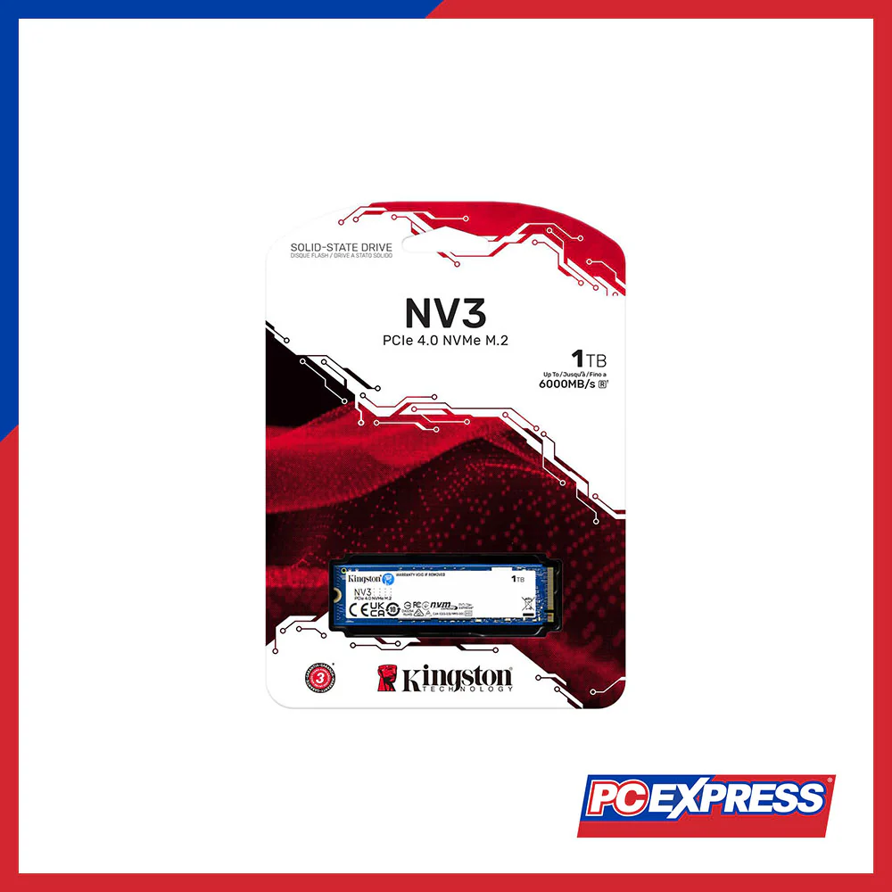 KINGSTON 1TB NV3 M.2 PCIe NVMe Solid State Drive - Image 3
