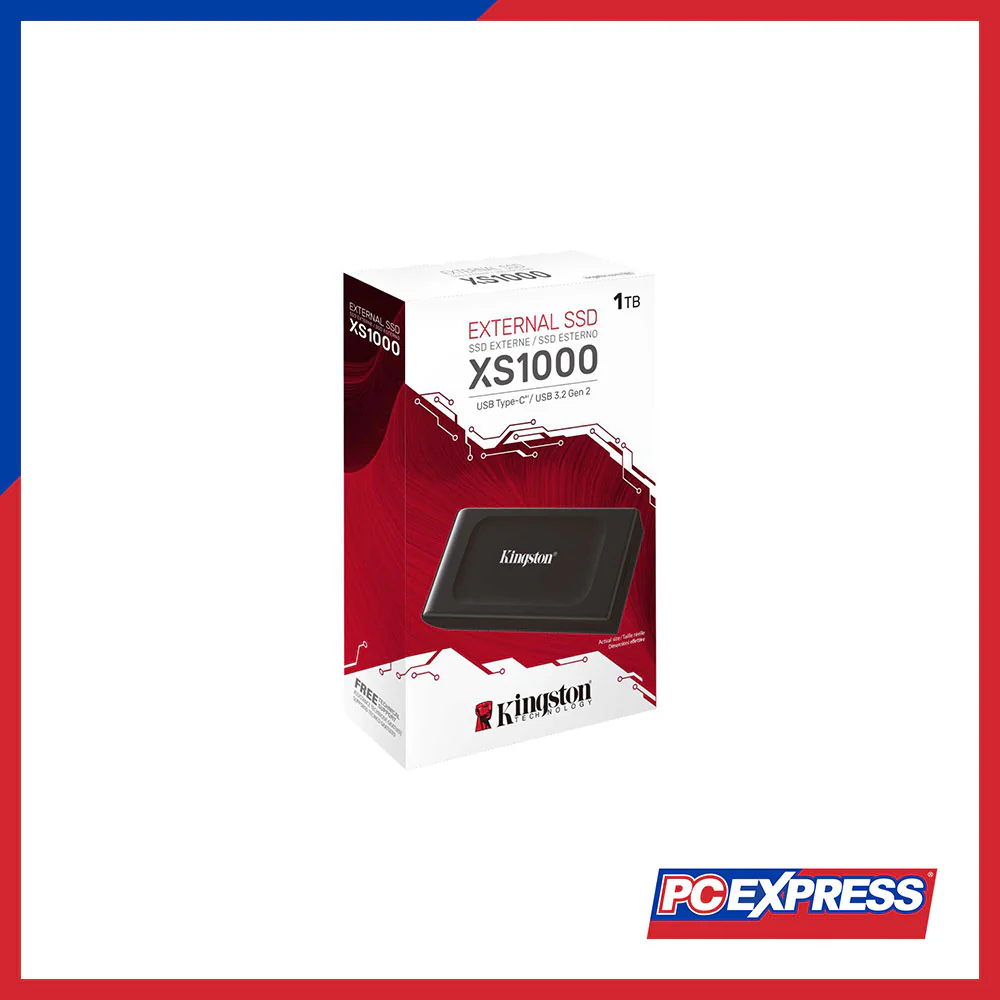 KINGSTON 1TB XS1000 External Solid State Drive (with Rubber Sleeve) - Image 3