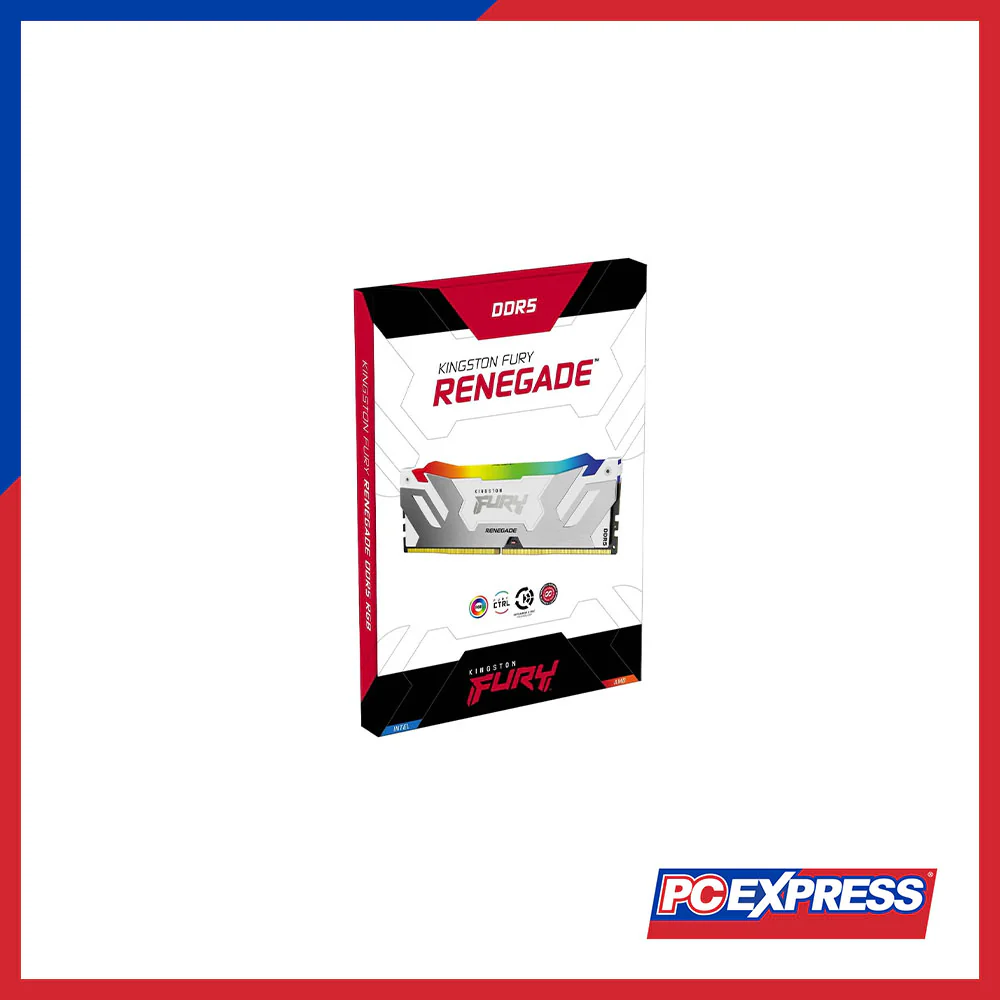 KINGSTON 32GB DDR5 6000MT/s Fury Renegade (KF560C32RWA-32) Desktop Memory - White - Image 3