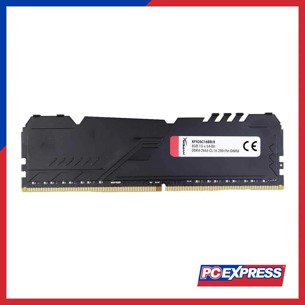 Kingston 8GB DDR4 2666MHz FURY BEAST Black (KF426C16BB/8) RAM - Image 3