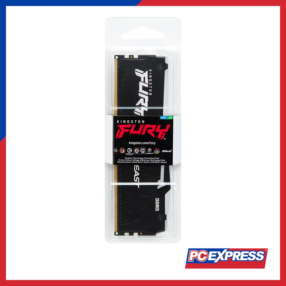 KINGSTON Fury Beast 16GB (1X16GB) (KF560C40BBA-16) 6000MT/S RGB DDR5 UDIMM Memory - Black - Image 3