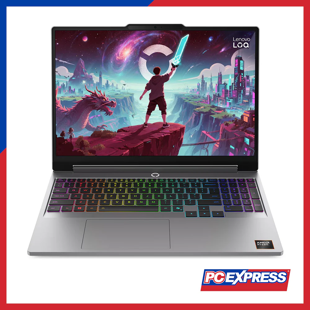 LENOVO LOQ 15AHP11 (83TN0016PH) GeForce RTX™ 5050 AMD Ryzen™ 7 Laptop (Luna Grey)