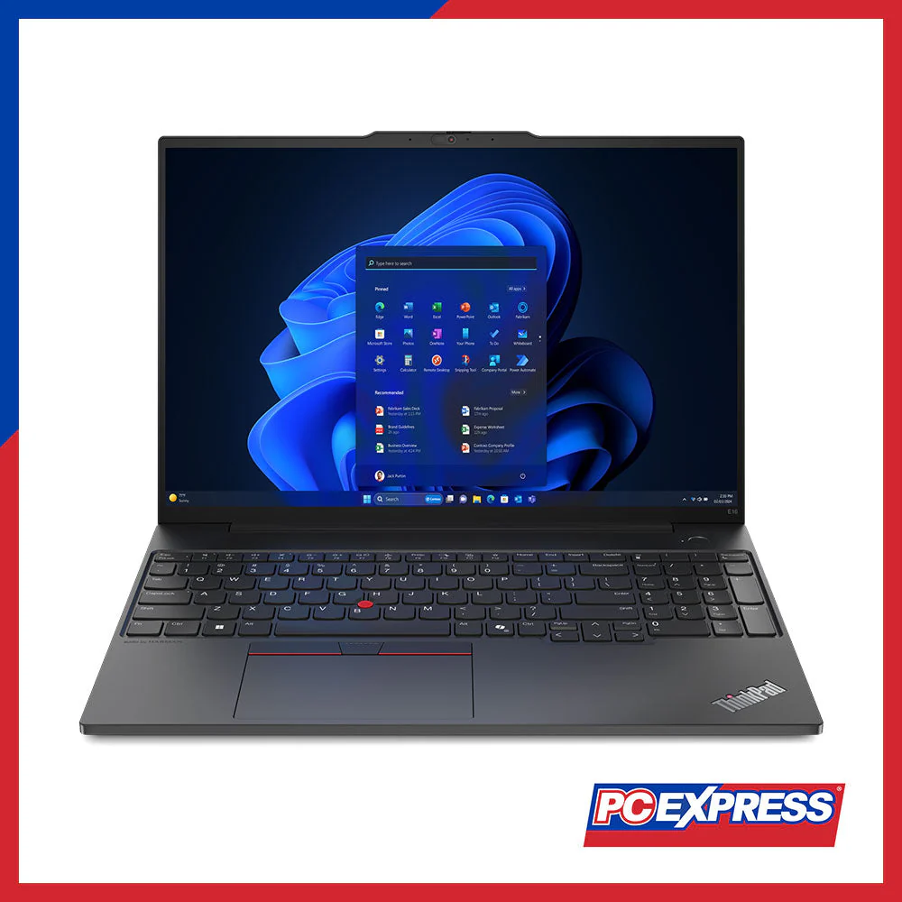 LENOVO ThinkPad E16 Gen 2 (21MAS00700) Intel®  Core™ Ultra 7 Laptop (Black)