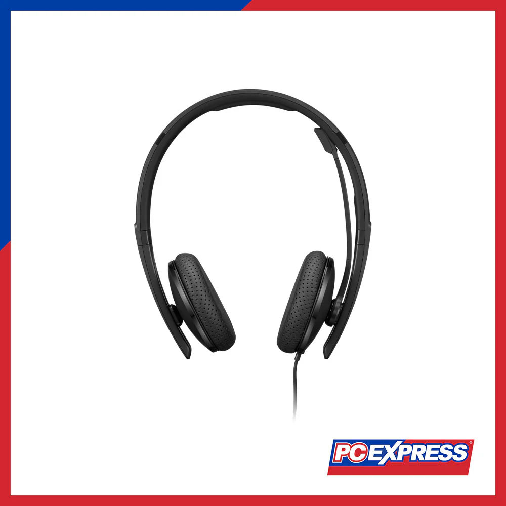 LENOVO Wired VoIP Headset (4XD1M45626) - Black